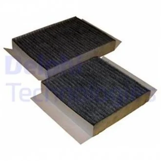 Фильтр салона угольный (комплект 2шт.) Delphi TSP0325229C