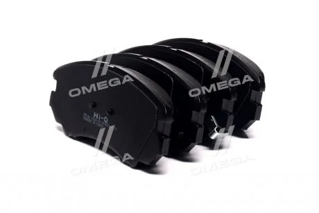 Колодки гальмові дискові передні HQ Hi-Q (SANGSIN) SP1155