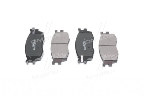 Колодки гальмові дискові передні HQ Hi-Q (SANGSIN) SP1186