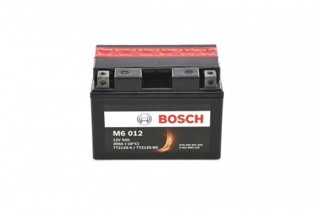 Аккумулятор сухозаряженный AGM 9Ah 200А BOSCH 0092M60120 (фото 1)