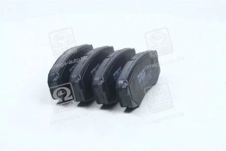 Комплект гальмівних колодок, дискове гальмо = GDB3280 = GDB3464 TRW GDB1182