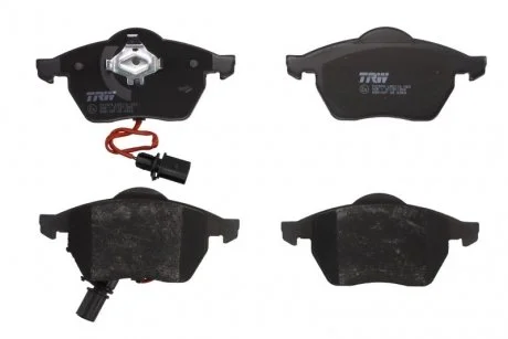 Комплект гальмівних колодок, дискове гальмо = GDB1488 TRW GDB1307