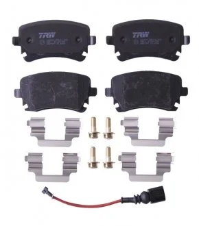 Комплект гальмівних колодок, дискове гальмо TRW GDB1557