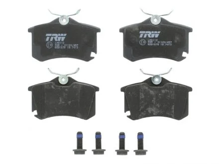 Комплект тормозных колодок, дисковый тормоз TRW GDB1578