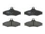 Комплект гальмівних колодок задн, CHEVROLET ASTRA, ZAFIRA DAEWOO LEGANZA, MUSSO, NUBIRA, TACUMA / REZZO MITSUBISHI MAGNA, VERADA SSANGYONG KORANDO, MUSSO 1.6-3.5 03.96- TRW GDB3172 (фото 1)