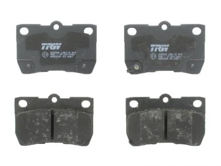 Комплект гальмівних колодок, дискове гальмо TRW GDB3399