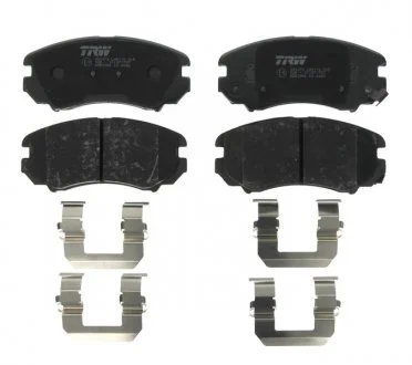 Комплект гальмівних колодок, дискове гальмо TRW GDB3386
