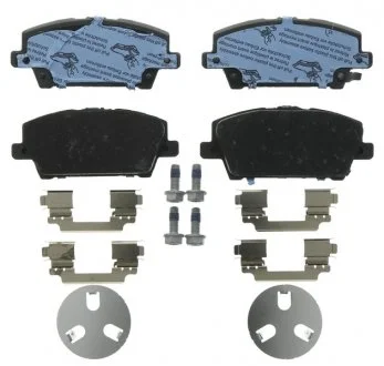 Комплект гальмівних колодок, дискове гальмо TRW GDB3407