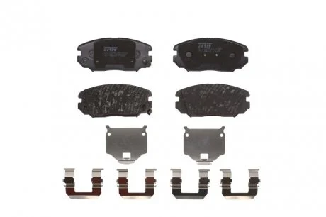 Комплект гальмівних колодок, дискове гальмо TRW GDB3409
