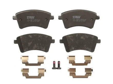 Гальмівні колодки пер. Kangoo 08- (R15/R16) TRW GDB1785