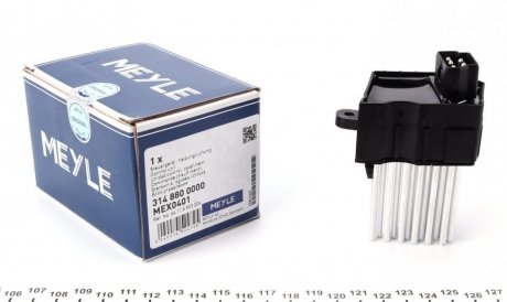 Резистор вентилятора печи BMW 3 (E46)/5 (E39) 00- MEYLE 314 880 0000