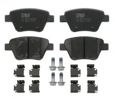 Комплект гальмівних колодок, дискове гальмо TRW GDB1841