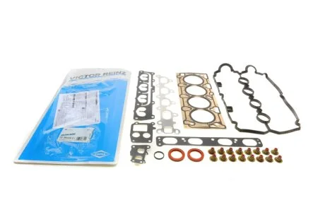 Комплект прокладок (верхній) Opel Astra/Vectra 1.6i 00- VICTOR REINZ 02-36025-01