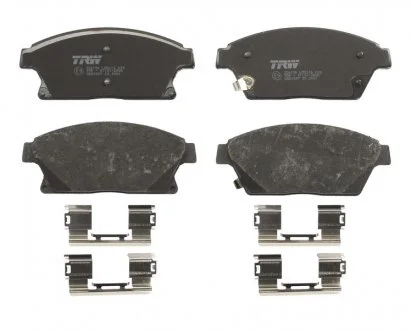 Комплект гальмівних колодок, дискове гальмо TRW GDB1847