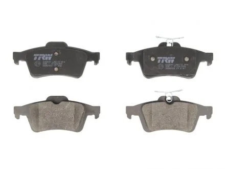 Комплект тормозных колодок, дисковый тормоз TRW GDB2033