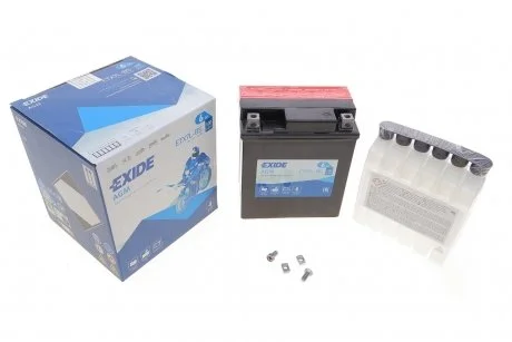 Аккумуляторная батарея 6Ah/100A (113x70x130/+R/B0) (AGM) (мото) (сухозаряженный) EXIDE ETX7L-BS