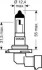 Лампа галогенная HB4 12V 51W P22d OSRAM 4050300012650 (фото 1)