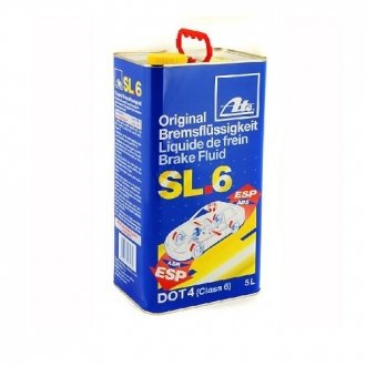 Тормозная жидкость SL.6 DOT 4 5 L ATE 03.9901-6403.2 (фото 1)