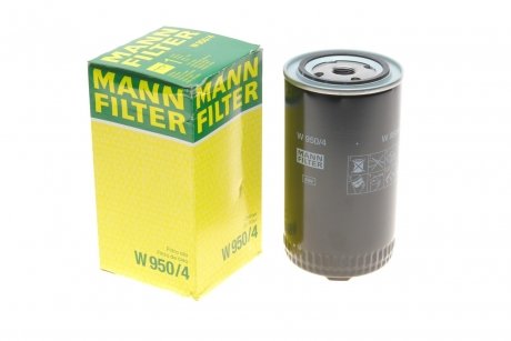 Фільтр масляний VW T4 2.4D/2.5TDI MANN W 950/4 (фото 1)