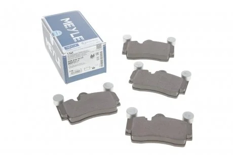 Колодки гальмові дискові задні ME MEYLE 025 236 9417
