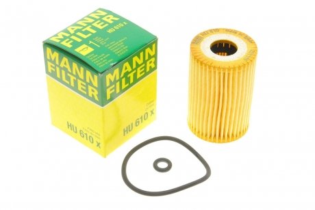 Фильтр масляный MB (W168) (бензин) MANN HU 610 X (фото 1)