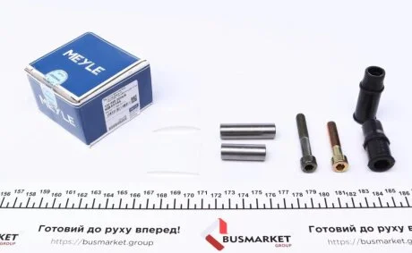 Направляюча супорта (переднього/к-кт з втулками) VW Caddy I/Golf I-III/Jetta II-III/Passat 73-02 MEYLE 100 698 0004/S