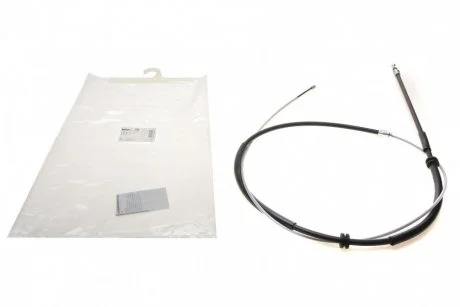 Трос ручника (задній) Renault Kangoo 1.2/1.5dCi/1.6 08- (2392/1297mm) BOSCH 1987482676