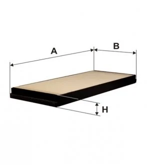 Фільтр салону MB SPRINTER VW LT WIX = FN K1088 WIX FILTERS WP6984