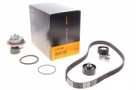 Водяний насос + комплект зубчатого ременя CT 887 WP1 Contitech CT887WP1