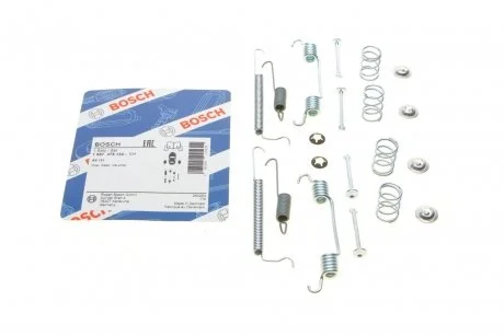 Гальмівні аксесуари (Монтажний комп-кт колодки) ROBERT BOSCH 1987475134