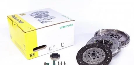 Демпфер + комплект зчеплення VW Golf VI/Passat 1.6 TDI 09-13 LuK 600019800