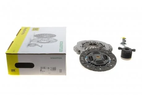Комплект зчеплення Renault Kangoo 1.5dC, 50-66kw 08- (d=220mm), K9K LuK 622309635