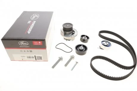 Комплект ременя газорозподільного механізму з водяним насосом GT Gates KP25499XS-2 (фото 1)