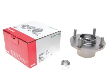 Підшипник маточини (передньої) Mitsubishi Colt 04-12/Smart Forfour 02-06 (+ABS) FAG 713619770