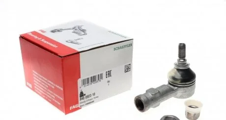 Наконечник тяги рульової Fiat Scudo 1.6/1.9D/TD/2.0/2.0JTD 96-06 (d=12.6mm) FAG 840092310