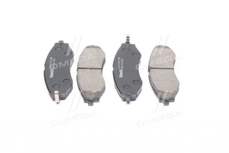 Тормозные колодки дисковые передние MANDO MPD15