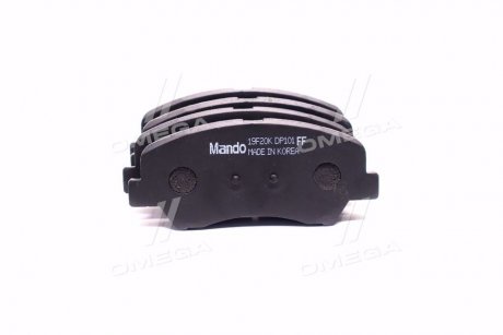 Колодки гальмові дискові передні MND MANDO MPH46