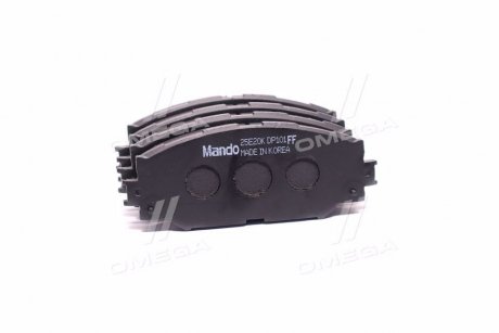 Колодки гальмові дискові передні MND MANDO MPT08 (фото 1)