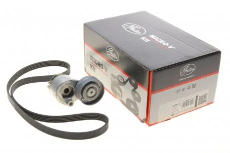 Комплект ременя генератора Renault Trafic 1.9 dCi/2.0 16V 01- Gates K015PK1123