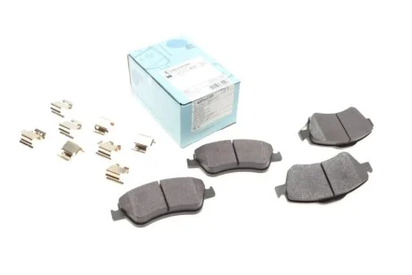 Колодки гальмівні (передні) Toyota Auris 06-12/Corolla 06-14 BLUE PRINT ADT342169