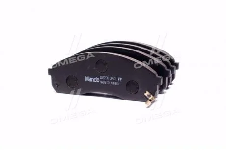 Колодки гальмові дискові передні MND MANDO MPK13