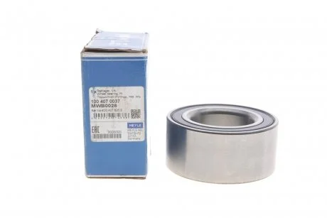 Підшипник маточини (передньої) Audi 100/200/80/90/A6/A8/Skoda SuperB I/VW Passat 82-08 (43x82x37) MEYLE 100 407 0037