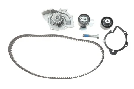 Комплект ременя газорозподільного механізму з водяним насосом GT Gates KP15672XS