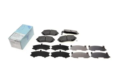 Колодки гальмівні (передні) Subaru Forester 02-/Impreza 00-13/Legacy 98-15/Outback 1.5-2.5 98-15 BLUE PRINT ADS74228
