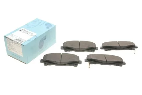 Колодки гальмівні (передні) Honda Accord VIII 07-/IX 12- (Akebono) BLUE PRINT ADH24282