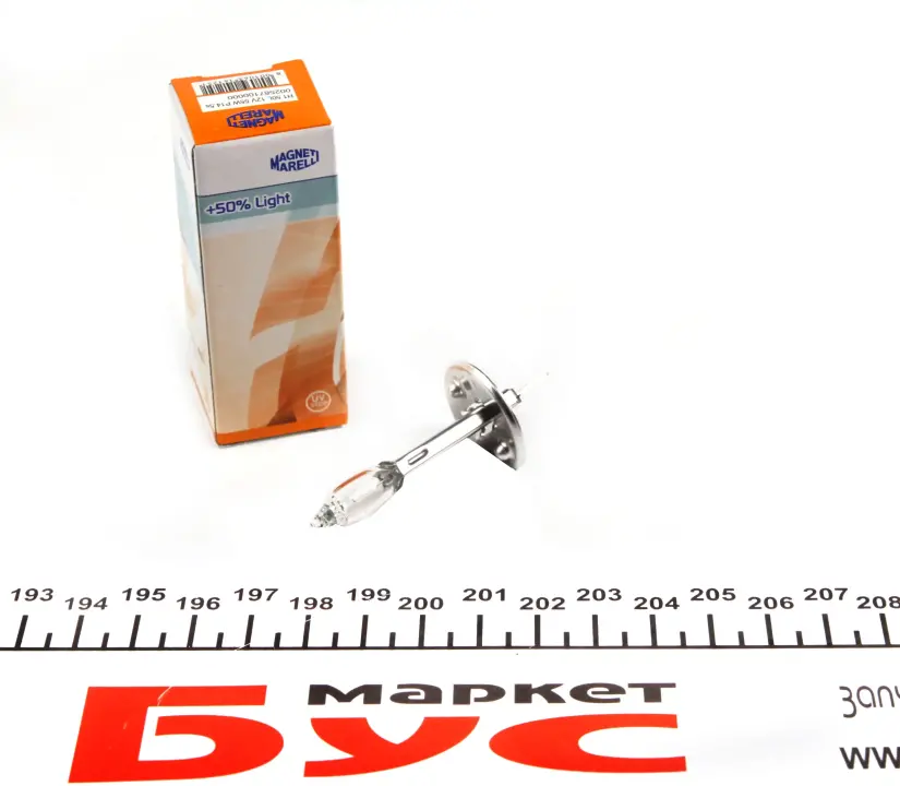 Лампа розжарювання MM H1 12 XL = MAGNETI MARELLI 002587100000 (фото 1)