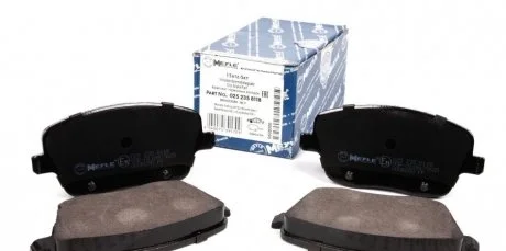 Гальмівні колодки дискові ME MEYLE 025 235 8118