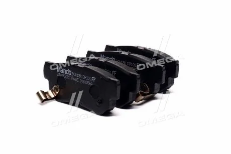 Колодки гальмові дискові задні MND MANDO MPH18