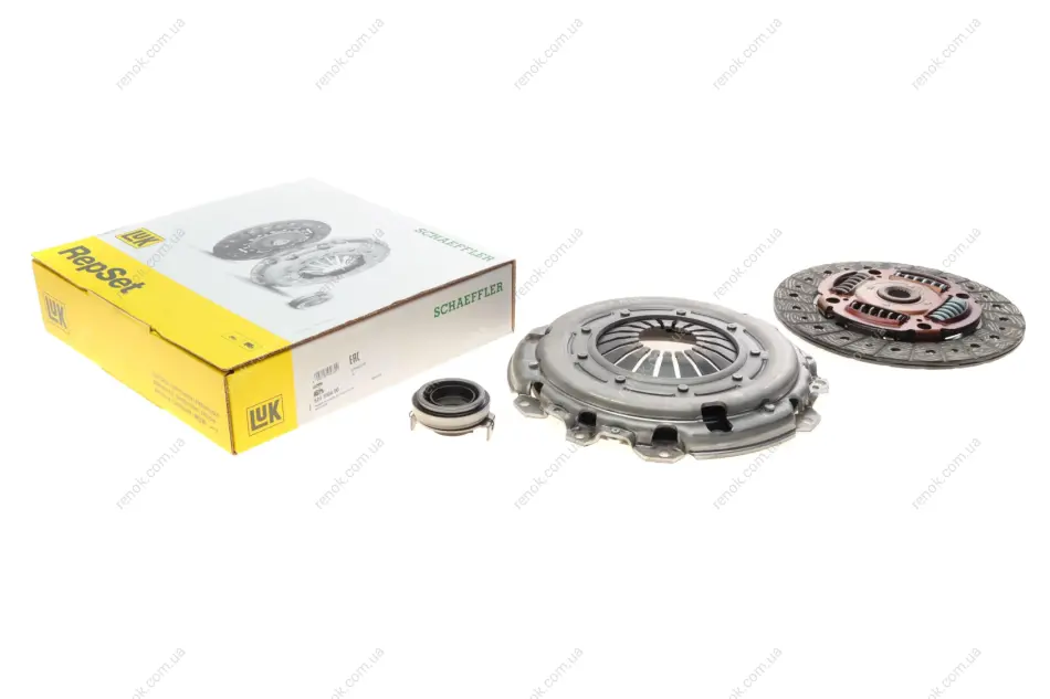Комплект зчеплення Mitsubishi Outlander 2.4 4WD 03-07 (d=230mm) (+вижимний) LuK 623330400 (фото 1)