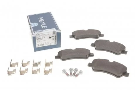 Гальмівні колодки дискові ME MEYLE 025 256 0418